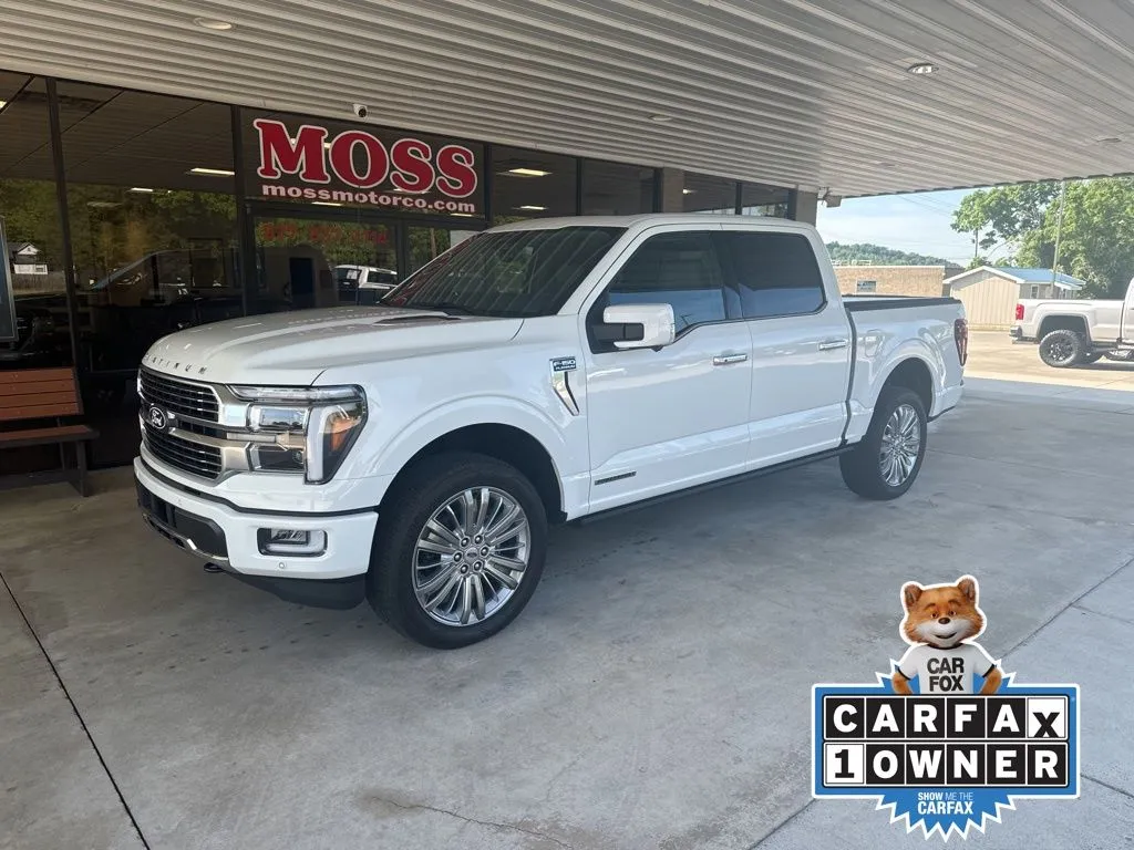 White 2025 Ford F-150 Platinum for sale in South Pittsburg, TN