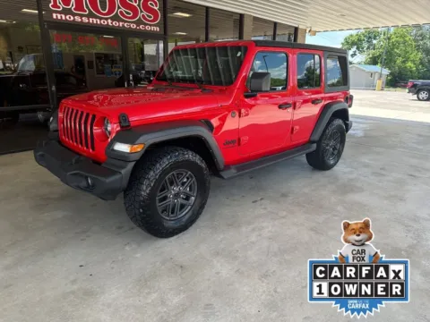 Red 2024 Jeep Wrangler Sport S for sale in South Pittsburg, TN