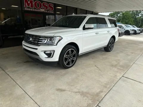 White 2021 Ford Expedition Max Limited for sale in South Pittsburg, TN