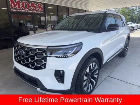 White 2026 Ford Explorer Platinum for sale in South Pittsburg, TN