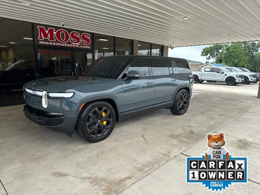 Blue 2025 Rivian R1S Ascend Tri Motor Max Pack for sale in South Pittsburg, TN