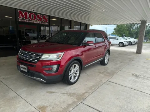 Red 2016 Ford Explorer Limited for sale in South Pittsburg, TN