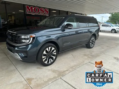 Blue 2025 Ford Expedition Max Platinum for sale in South Pittsburg, TN