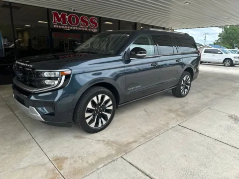 Blue 2025 Ford Expedition Max Platinum for sale in South Pittsburg, TN