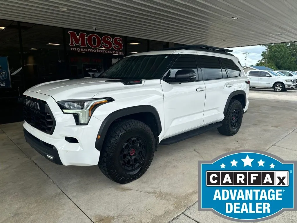 White 2023 Toyota Sequoia TRD Pro for sale in South Pittsburg, TN