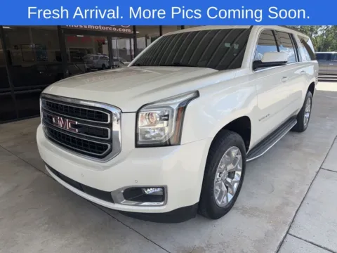 White 2015 GMC Yukon XL SLT 1500 for sale in South Pittsburg, TN