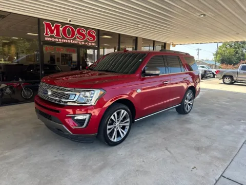 Red 2020 Ford Expedition King Ranch for sale in South Pittsburg, TN