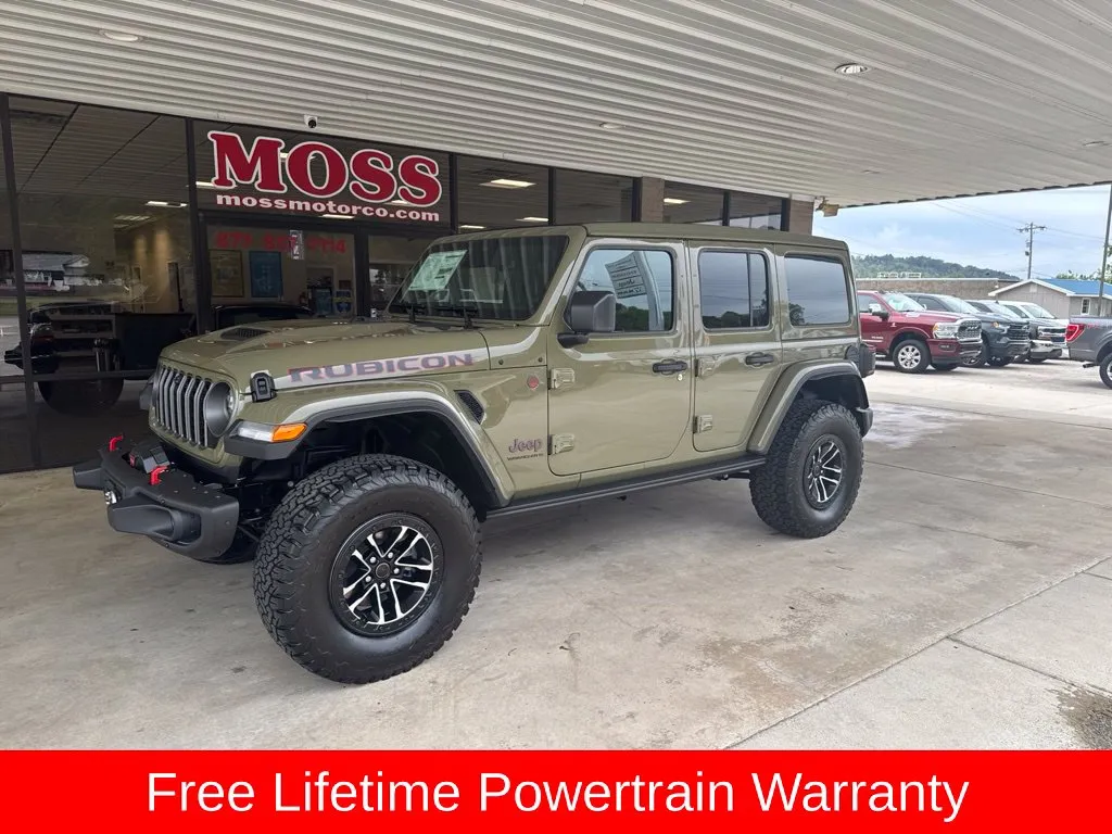 Green 2027 Jeep Wrangler Rubicon X for sale in South Pittsburg, TN