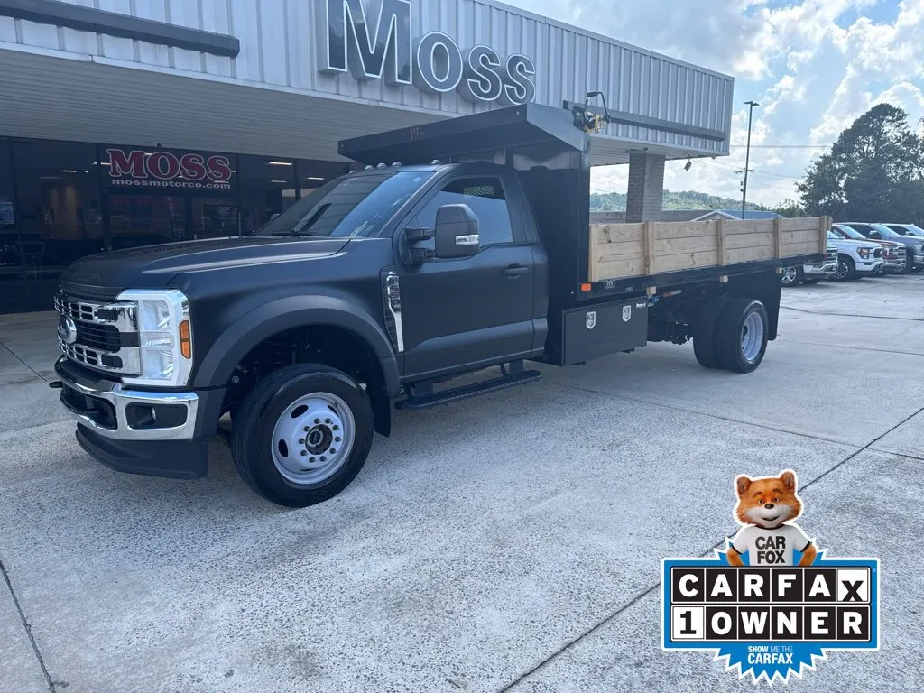 White 2024 Ford F-550SD 16FT DUMP XL for sale in South Pittsburg, TN