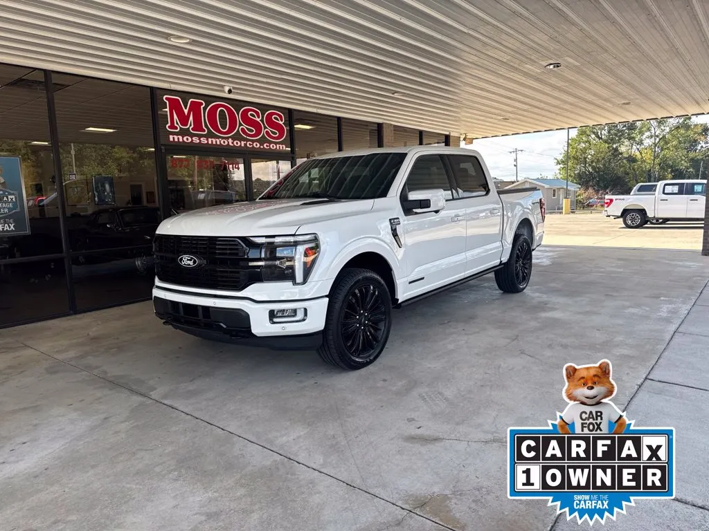 White 2025 Ford F-150 Platinum for sale in South Pittsburg, TN