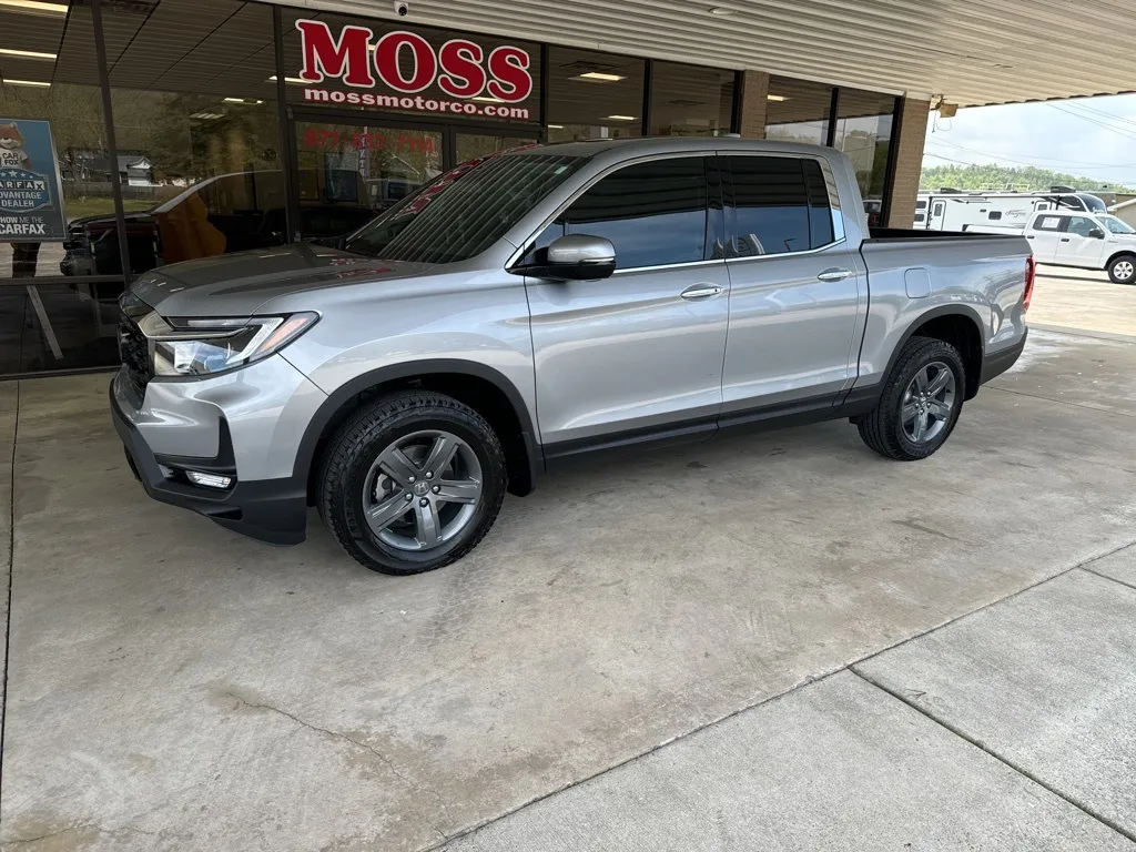 Used 2023 Honda Ridgeline RTL-E with VIN 5FPYK3F79PB018857 for sale in South Pittsburg, TN