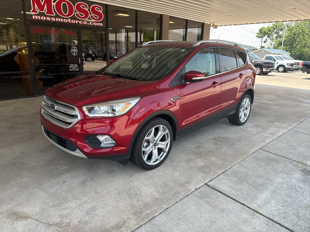 Used 2019 Ford Escape Titanium with VIN 1FMCU0J96KUB47252 for sale in South Pittsburg, TN