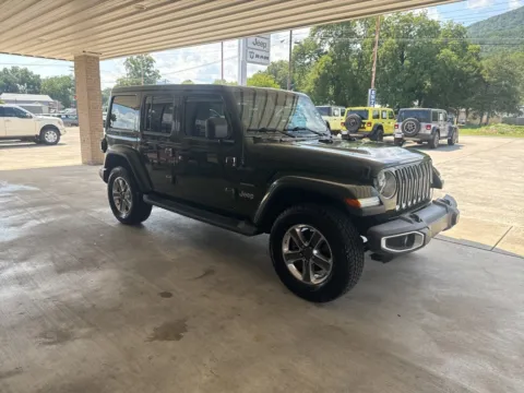 Another view of 2021 Jeep Wrangler Unlimited Sahara for sale in South Pittsburg, TN at Moss Motor Company