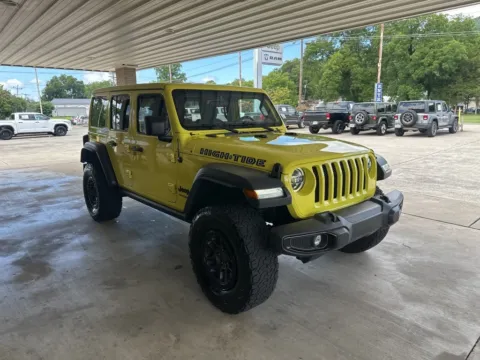 Another view of 2022 Jeep Wrangler Unlimited High Tide for sale in South Pittsburg, TN at Moss Motor Company