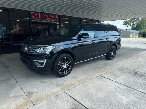 Black 2020 Ford Expedition Max Limited for sale in South Pittsburg, TN