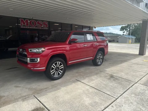 Red 2016 Toyota 4Runner Limited for sale in South Pittsburg, TN