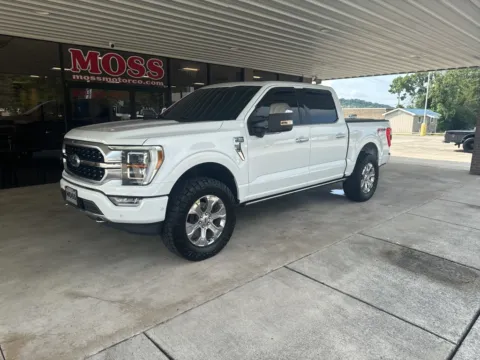 White 2021 Ford F-150 Platinum for sale in South Pittsburg, TN