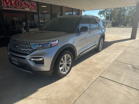 Silver 2021 Ford Explorer Limited for sale in South Pittsburg, TN
