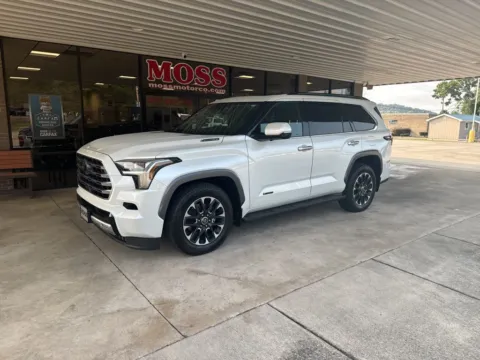 White 2023 Toyota Sequoia Limited for sale in South Pittsburg, TN