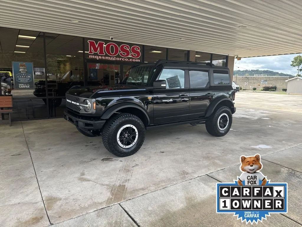Black 2022 Ford Bronco Badlands for sale in South Pittsburg, TN