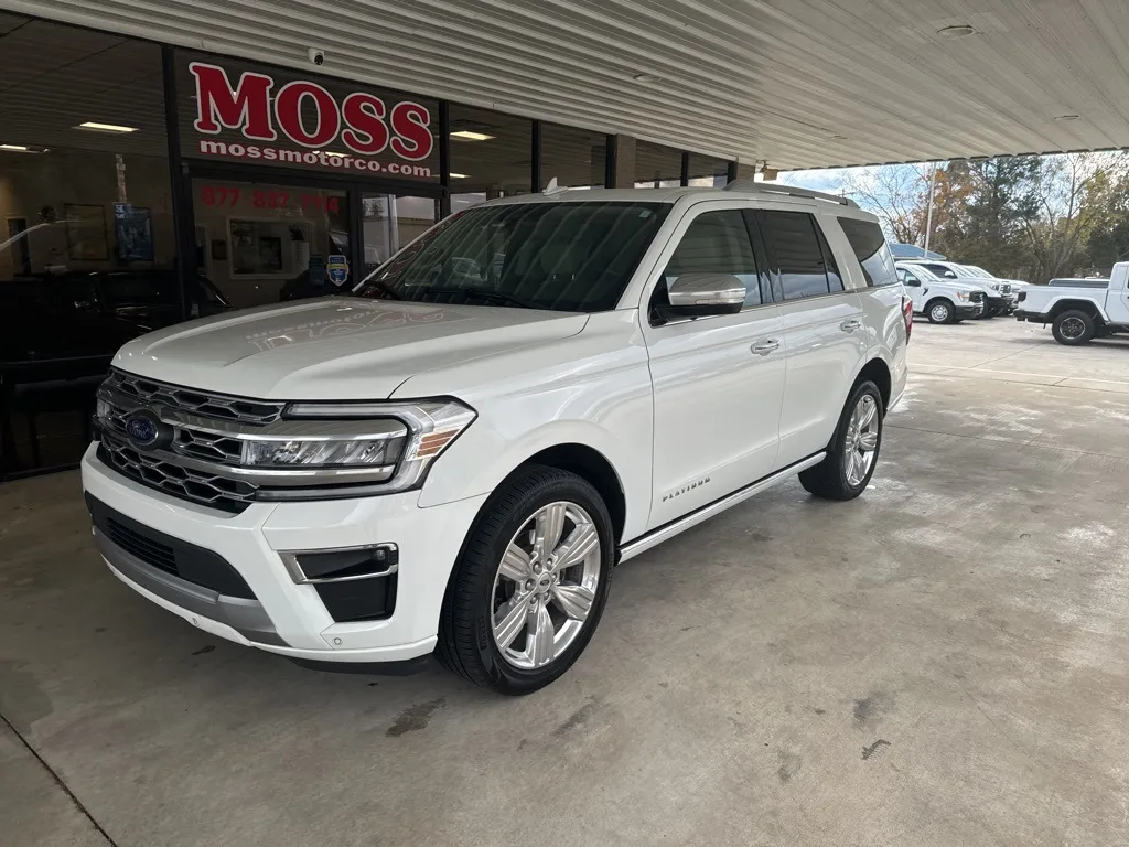 White 2022 Ford Expedition Platinum for sale in South Pittsburg, TN