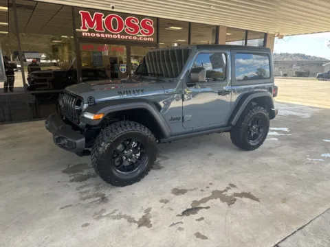 Gray 2025 Jeep Wrangler Willys for sale in South Pittsburg, TN