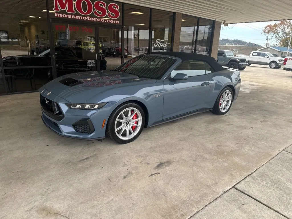 Blue 2025 Ford Mustang GT Premium for sale in South Pittsburg, TN