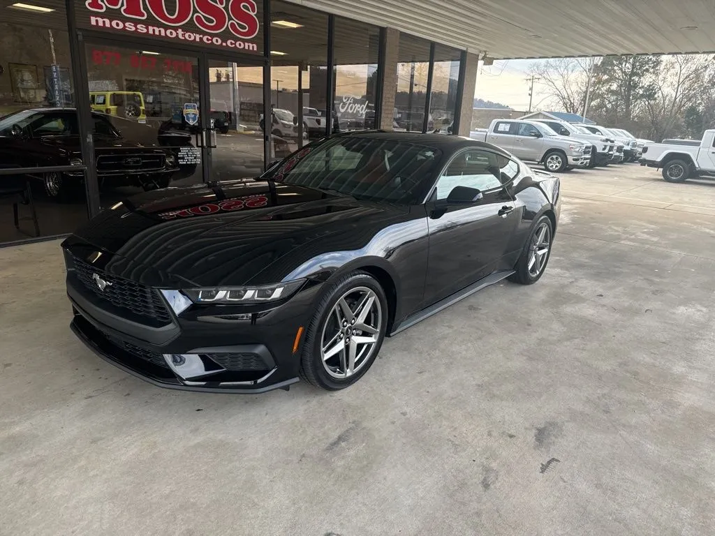Black 2025 Ford Mustang EcoBoost Premium for sale in South Pittsburg, TN
