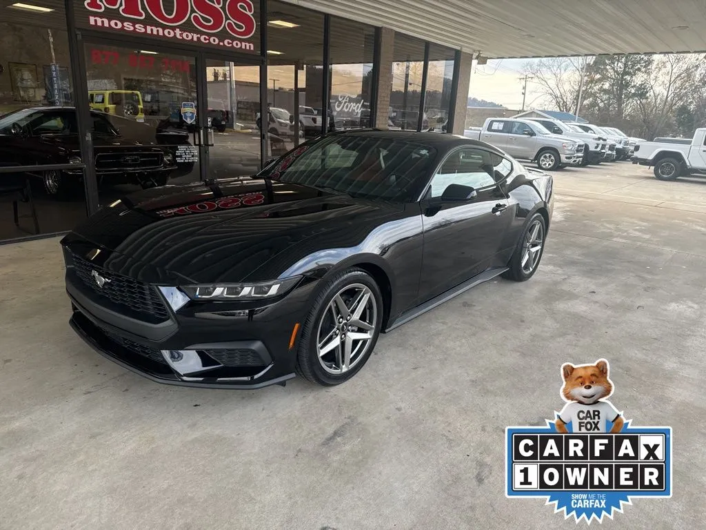 Black 2025 Ford Mustang EcoBoost Premium for sale in South Pittsburg, TN