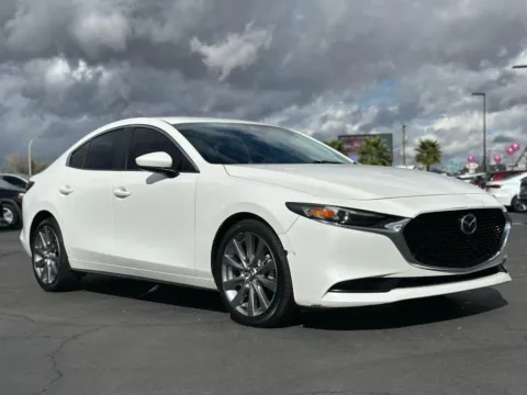 White 2019 MAZDA MAZDA3 Select Sedan 4D for sale in Las Cruces, NM