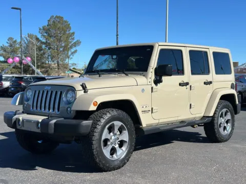 Another view of 2017 Jeep Wrangler Unlimited Sahara Sport Utility 4D for sale in Las Cruces, NM at L&L Auto Sales