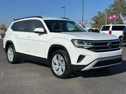 White 2022 Volkswagen Atlas SE w/Tech Pkg Sport Utility 4D for sale in Las Cruces, NM