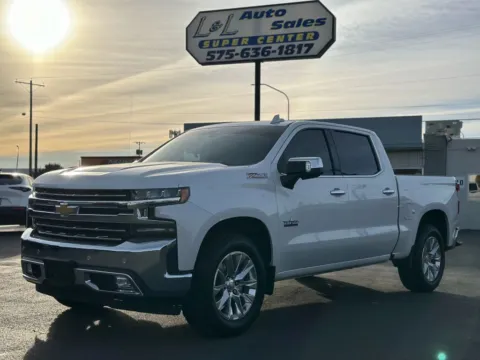 Another view of 2020 Chevrolet Silverado 1500 Crew Cab LTZ Pickup 4D 5 3/4 ft for sale in Las Cruces, NM at L&L Auto Sales