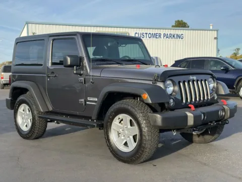 Gray 2016 Jeep Wrangler Sport S Sport Utility 2D for sale in Las Cruces, NM