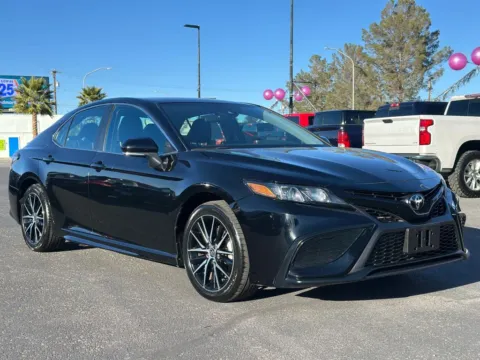 Black 2024 Toyota Camry SE Sedan 4D for sale in Las Cruces, NM
