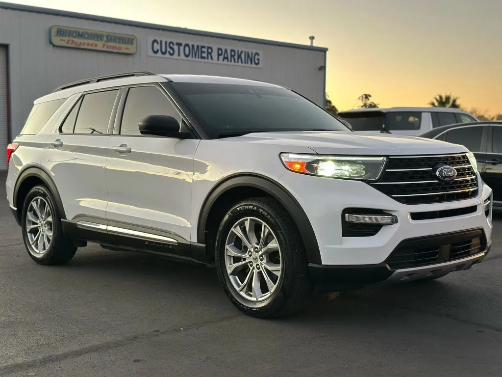 White 2021 Ford Explorer XLT Sport Utility 4D for sale in Las Cruces, NM