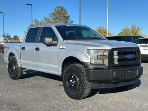 Silver 2017 Ford F-150 SuperCrew Cab XL Pickup 4D 5 1/2 ft for sale in Las Cruces, NM
