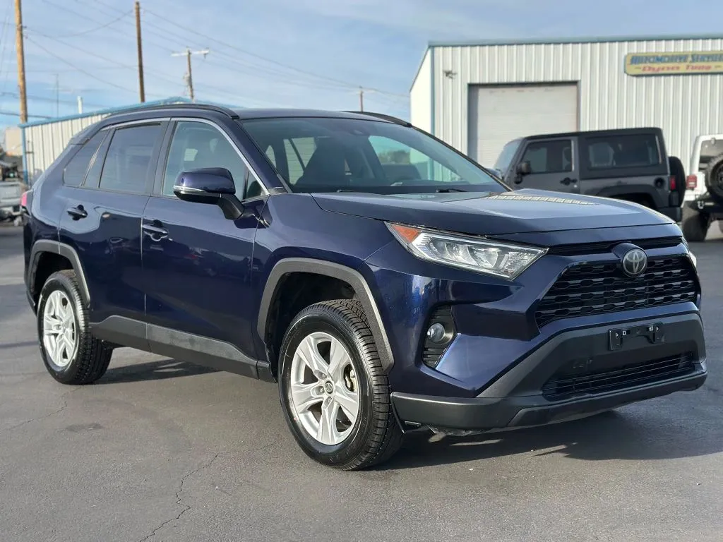 Blue 2021 Toyota RAV4 XLE Sport Utility 4D for sale in Las Cruces, NM
