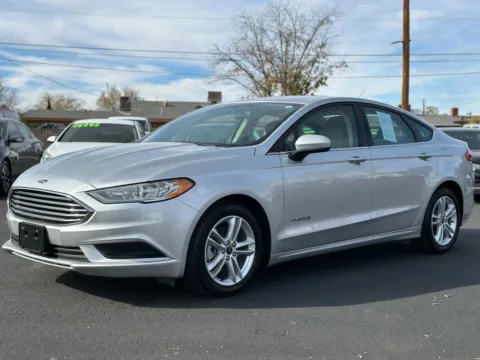 Another view of 2018 Ford Fusion S Hybrid Sedan 4D for sale in Las Cruces, NM at L&L Auto Sales