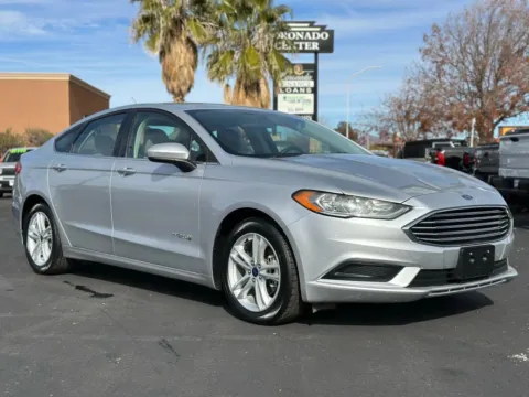 Silver 2018 Ford Fusion S Hybrid Sedan 4D for sale in Las Cruces, NM