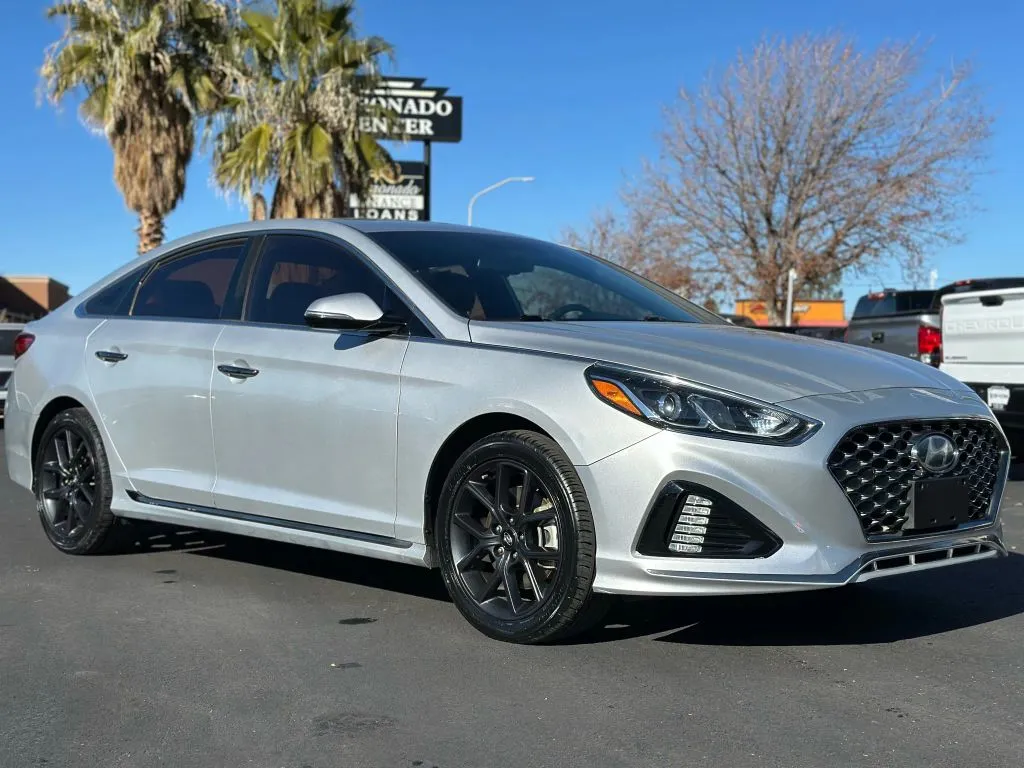 Silver 2018 Hyundai Sonata Sport 2.0T Sedan 4D for sale in Las Cruces, NM