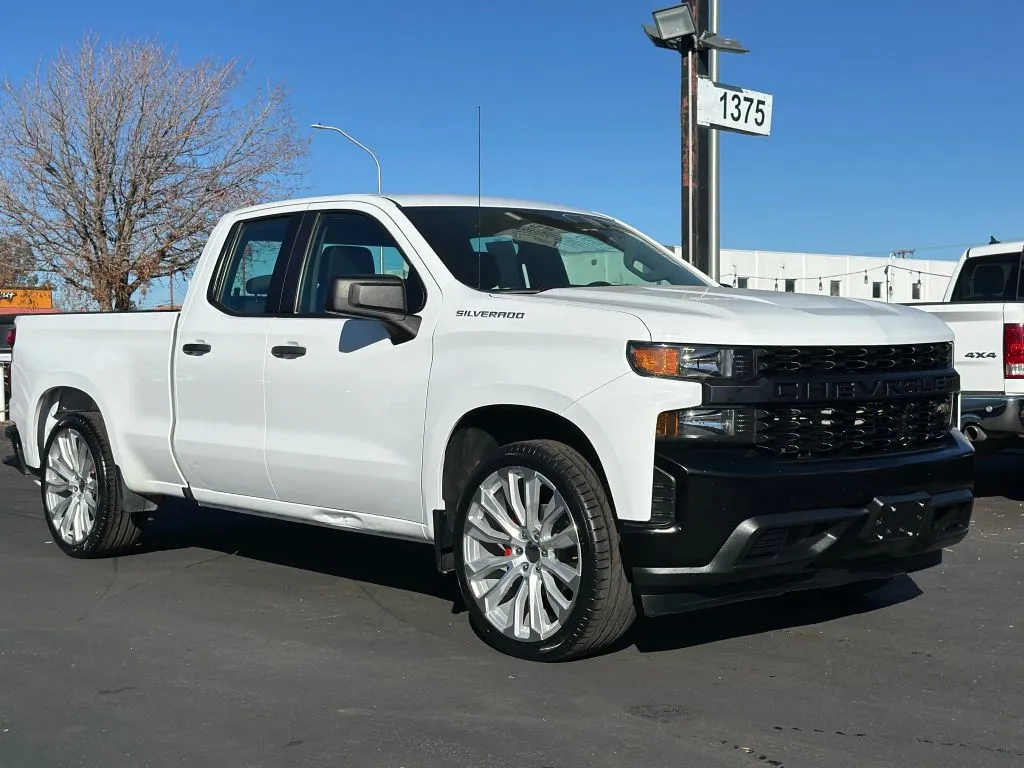 White 2020 Chevrolet Silverado 1500 Double Cab Work Truck Pickup 4D 6 1/2 ft for sale in Las Cruces, NM