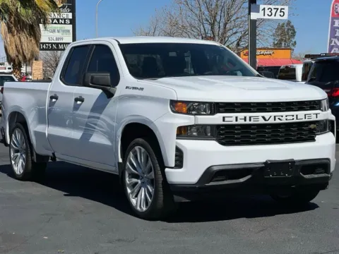 White 2020 Chevrolet Silverado 1500 Double Cab Work Truck Pickup 4D 6 1/2 ft for sale in Las Cruces, NM