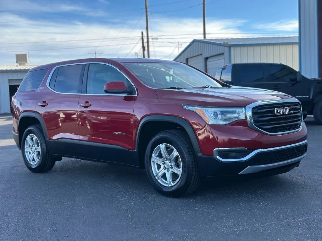 Red 2019 GMC Acadia SLE-1 Sport Utility 4D for sale in Las Cruces, NM