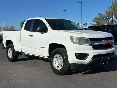 White 2016 Chevrolet Colorado Extended Cab Work Truck Pickup 2D 6 ft for sale in Las Cruces, NM