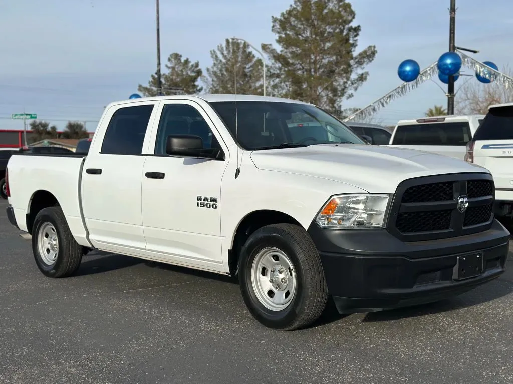 White 2016 Ram 1500 Crew Cab Tradesman Pickup 4D 5 1/2 ft for sale in Las Cruces, NM