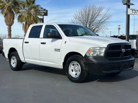 White 2016 Ram 1500 Crew Cab Tradesman Pickup 4D 5 1/2 ft for sale in Las Cruces, NM