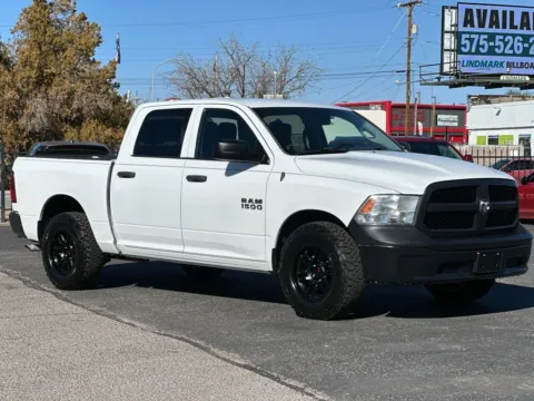 White 2016 Ram 1500 Crew Cab Tradesman Pickup 4D 5 1/2 ft for sale in Las Cruces, NM