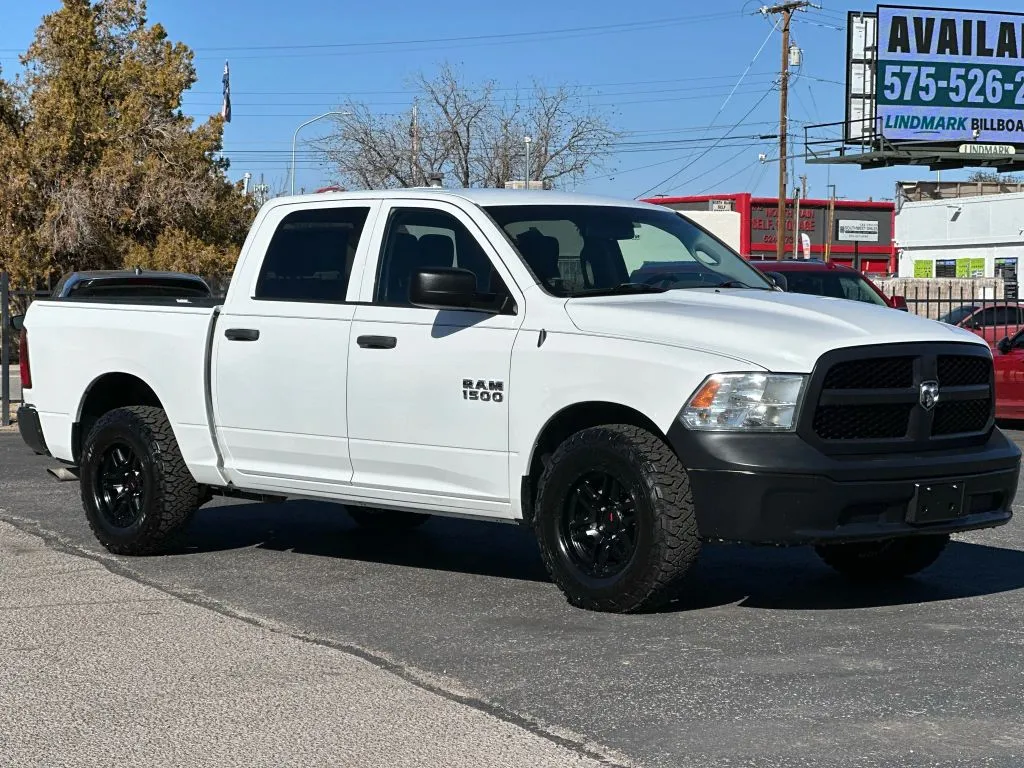 White 2016 Ram 1500 Crew Cab Tradesman Pickup 4D 5 1/2 ft for sale in Las Cruces, NM