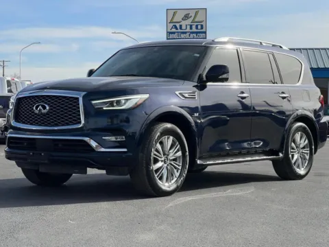 Another view of 2020 INFINITI QX80 LUXE Sport Utility 4D for sale in Las Cruces, NM at L&L Auto Sales